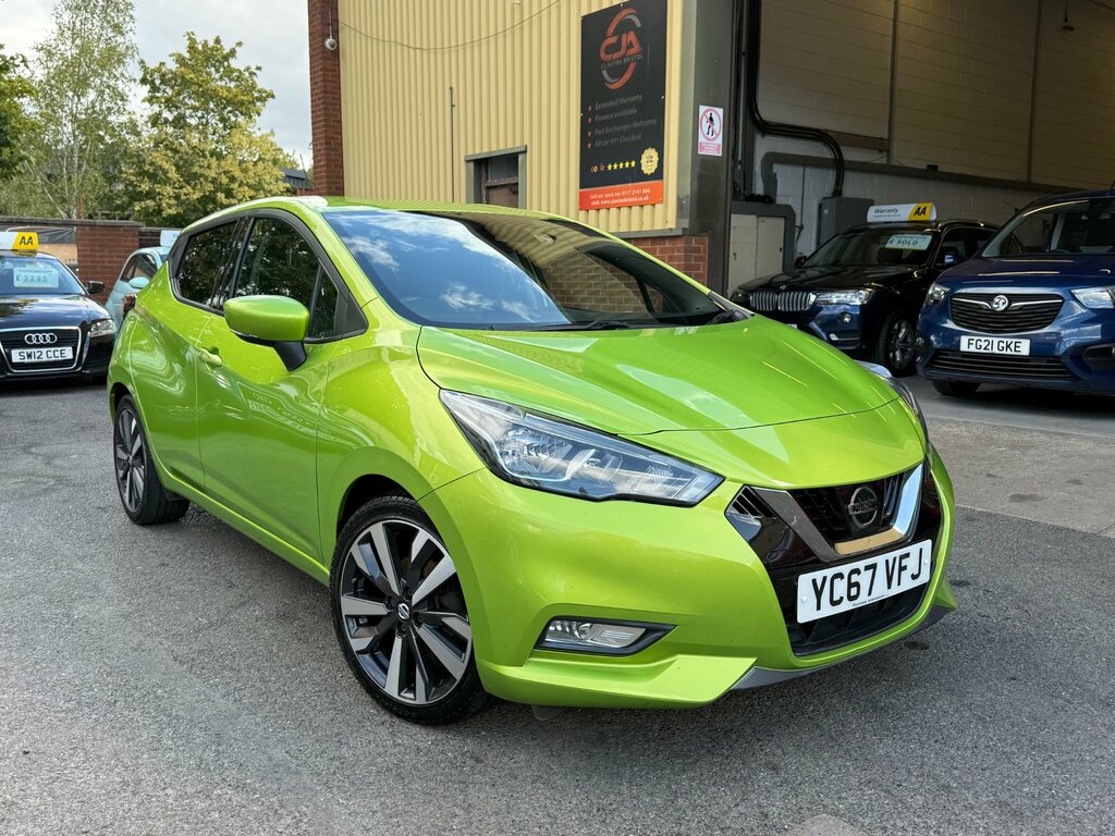 Nissan Micra 1.5 Dci Tekna Hatchback Euro 6 YC67VFJ Green