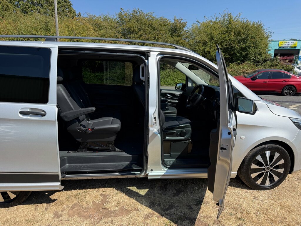 Mercedes-Benz Vito 2.1 119 Cdi Bluetec Crew Van Double Cab Silver #4