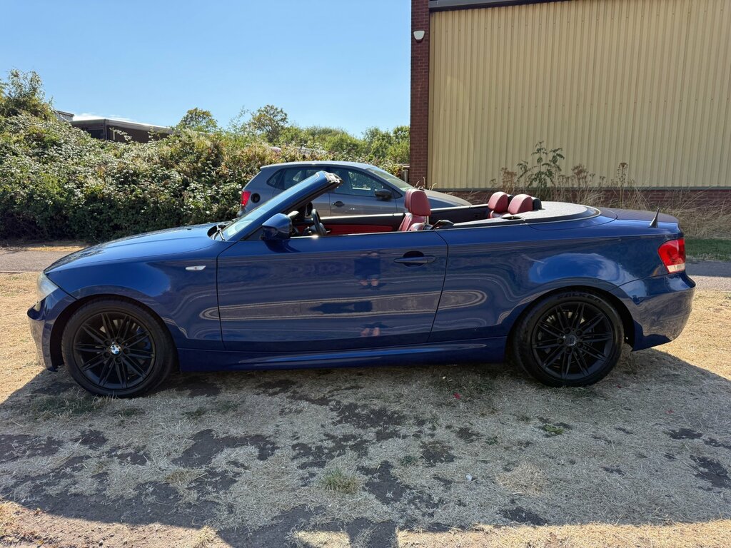 BMW 1 Series 2.0 123D M Sport Convertible Eur M123SVA Blue #6