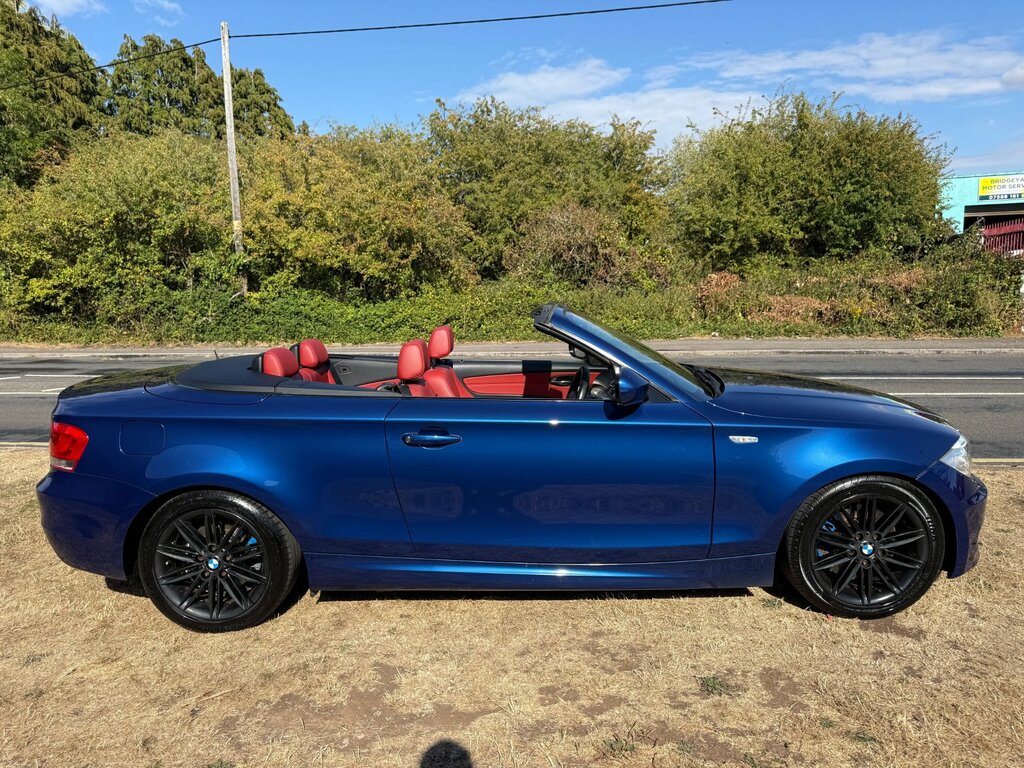 BMW 1 Series 2.0 123D M Sport Convertible Eur M123SVA Blue #5