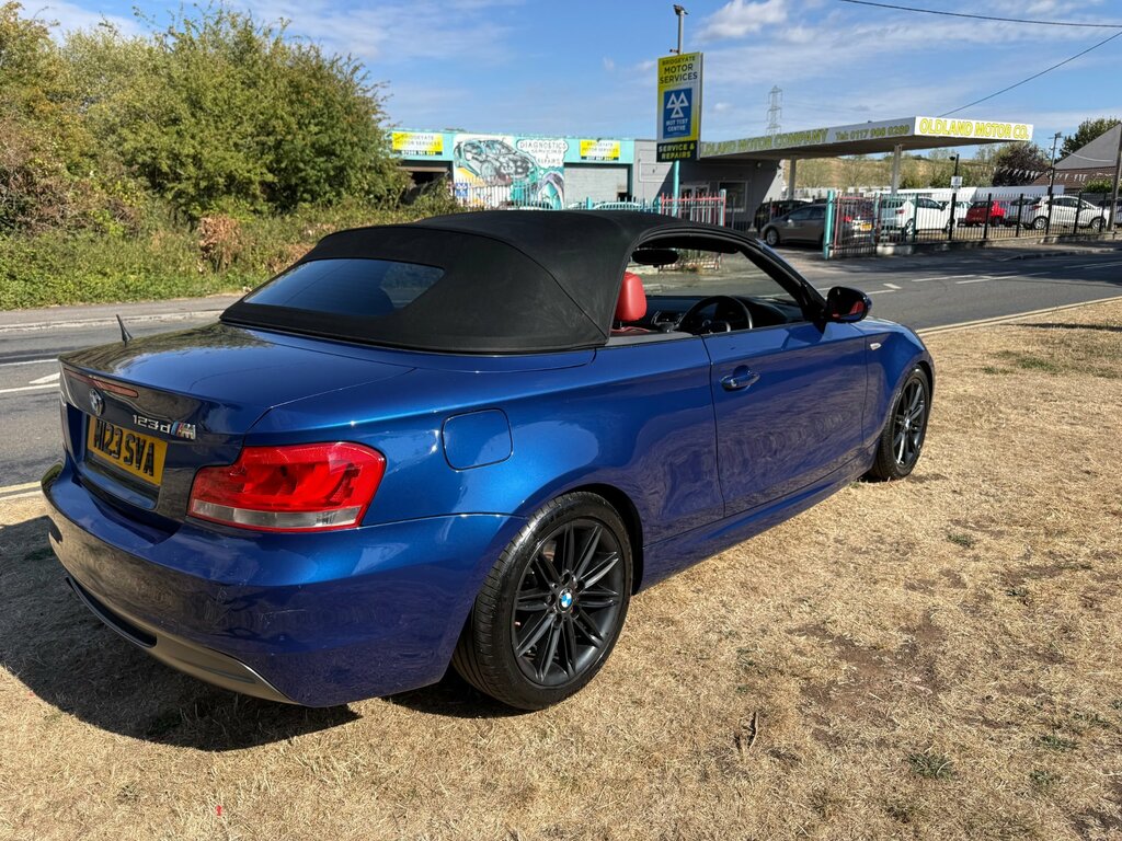 BMW 1 Series 2.0 123D M Sport Convertible Eur M123SVA Blue #4