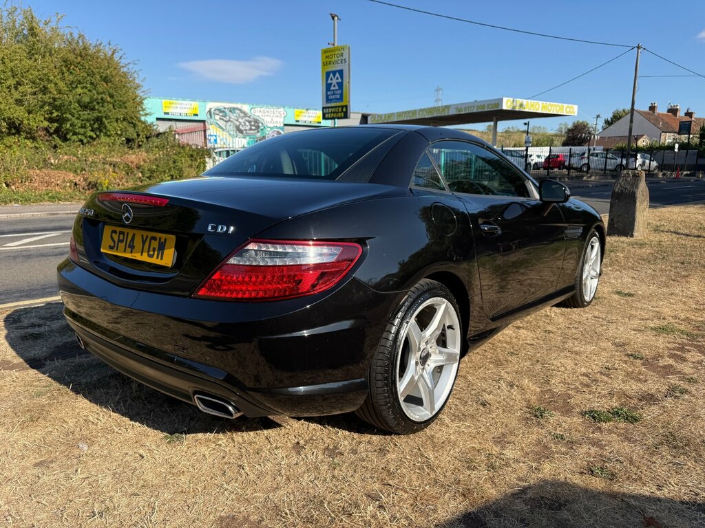 Mercedes-Benz SLK 2.1 Slk250 Cdi Amg Sport Convertible G- Black #2
