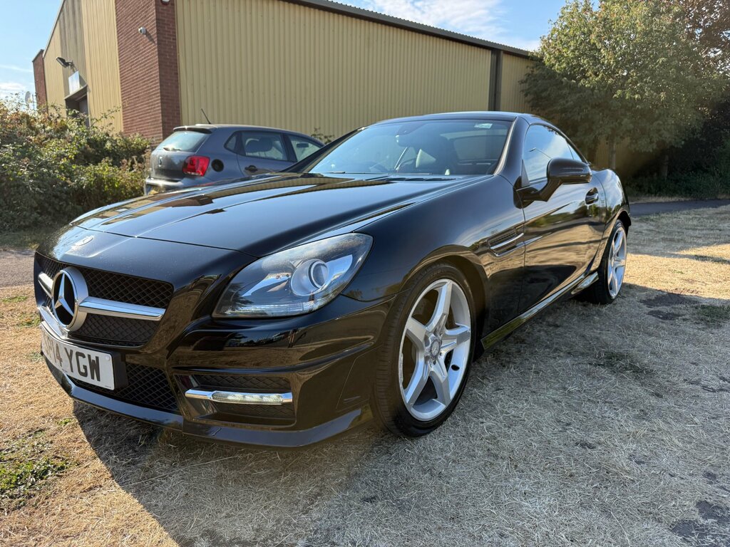 Mercedes-Benz SLK 2.1 Slk250 Cdi Amg Sport Convertible G- Black #4