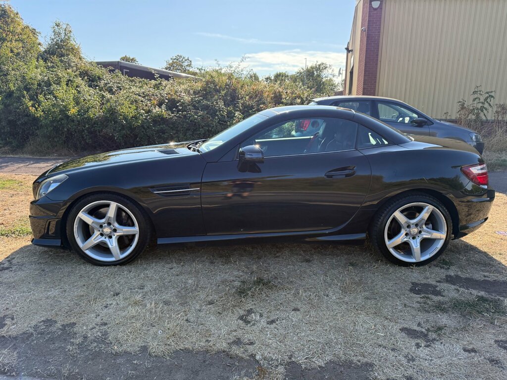 Mercedes-Benz SLK 2.1 Slk250 Cdi Amg Sport Convertible G- Black #5