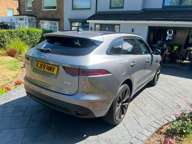 Jaguar F-Pace D180 Chequered Flag Suv BJ69HMV Grey #5