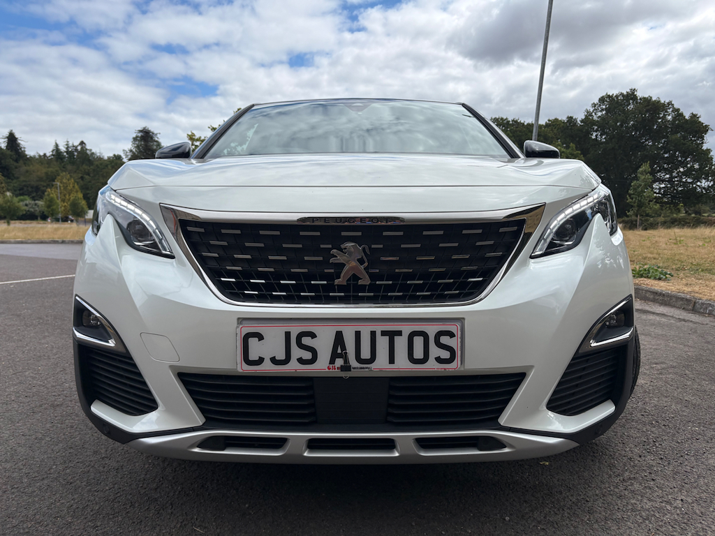 Peugeot 3008 Bluehdi Ss Gt Line Nav BX67XSM White #3