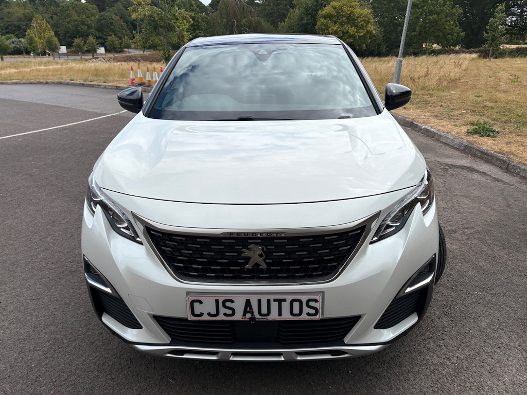 Peugeot 3008 Bluehdi Ss Gt Line Nav BX67XSM White #2