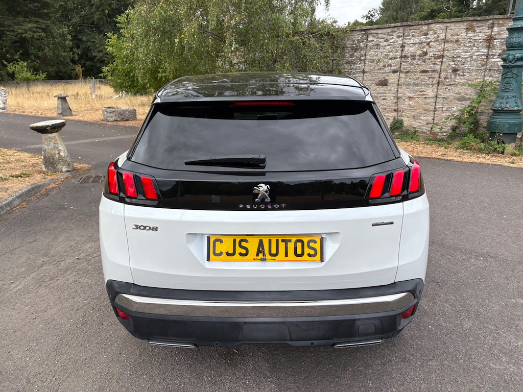 Peugeot 3008 Bluehdi Ss Gt Line Nav BX67XSM White #6