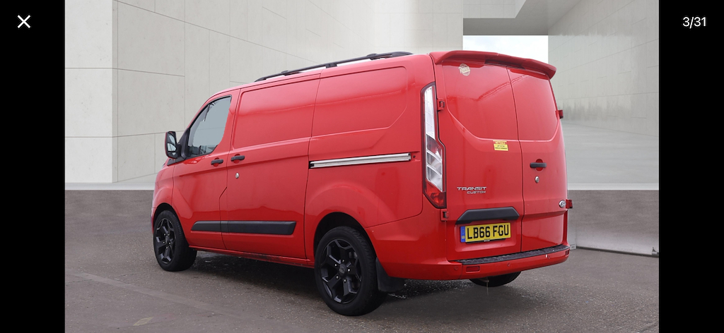 Ford Transit Custom 310 Tdci 130 L1h1 Swb Low Roof Fwd White #2