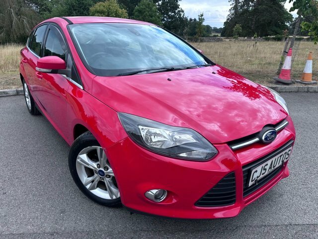 Ford Focus 2013 1.6 Tdci Zetec Hatchback Eu Red
