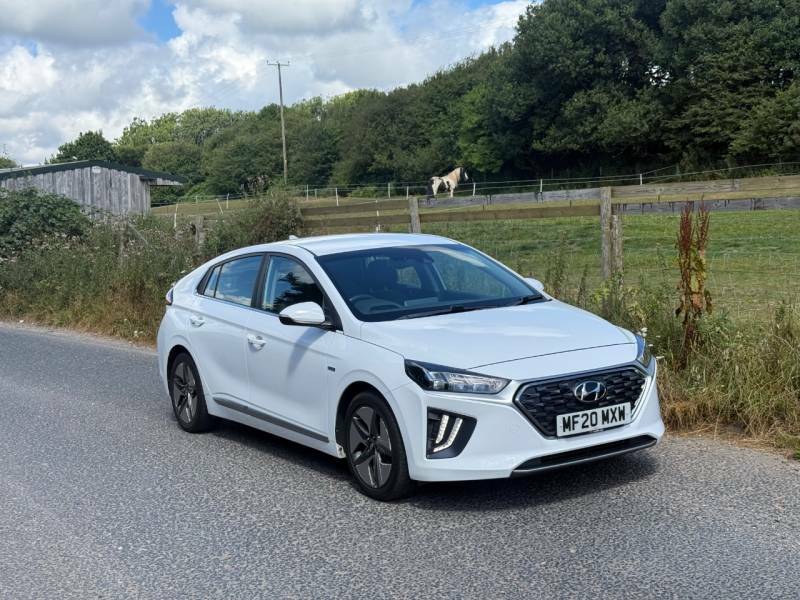 Hyundai Ioniq 1.6 Gdi Hybrid 1St Edition Dct - 2020 20 MF20MXW White #6