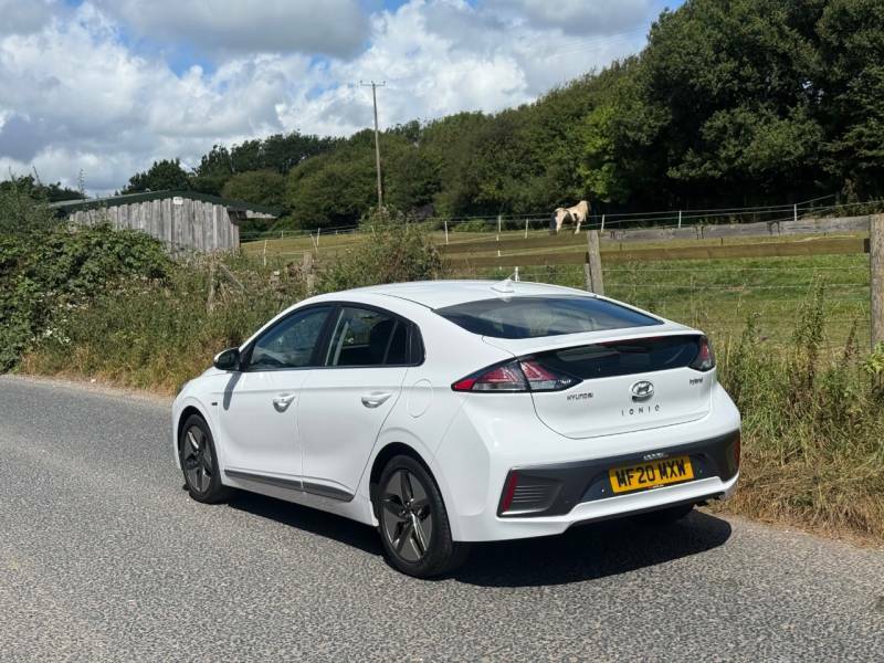Hyundai Ioniq 1.6 Gdi Hybrid 1St Edition Dct - 2020 20 MF20MXW White #5