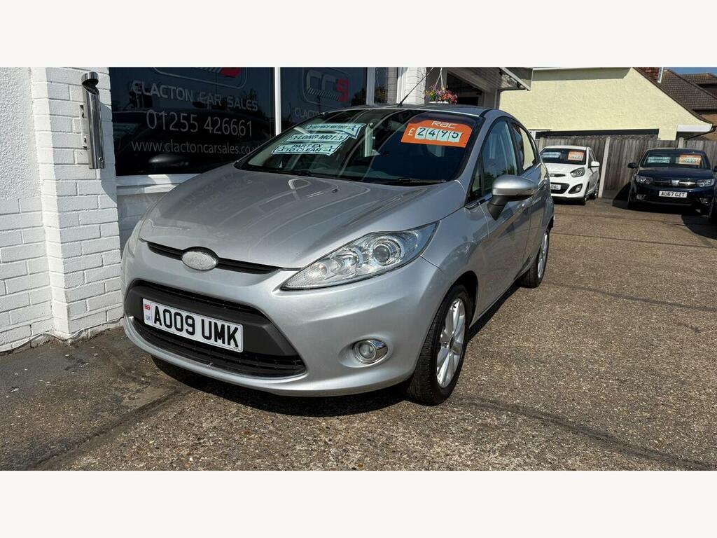 Ford Fiesta 2009 1.2 Studio Low Miles Mot Service Warranty Black #3