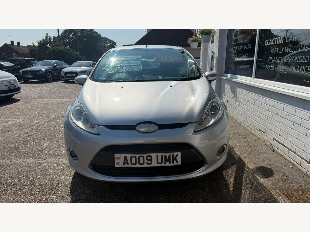 Ford Fiesta 2009 1.2 Studio Low Miles Mot Service Warranty Black #2