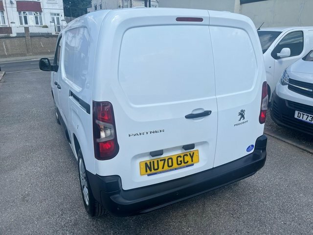 Peugeot Partner 1.5 Bluehdi 1000 Professional Standard Panel Van 5 White #7