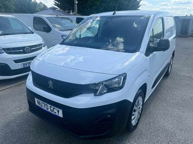 Peugeot Partner 1.5 Bluehdi 1000 Professional Standard Panel Van E White #3