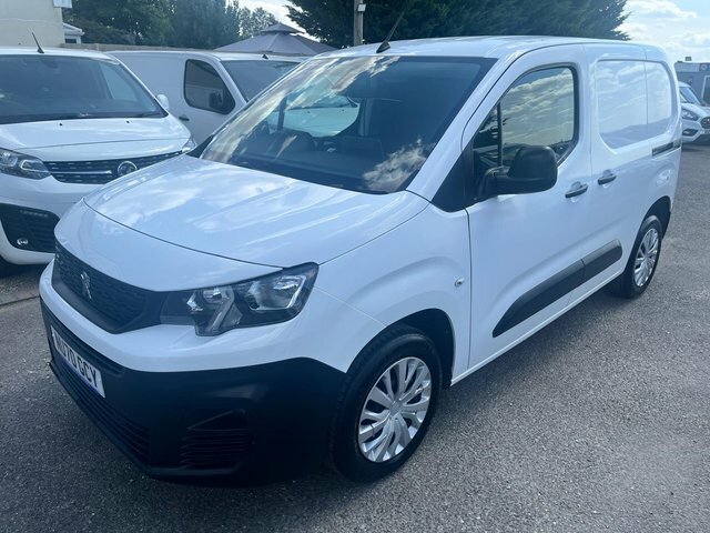 Peugeot Partner 1.5 Bluehdi 1000 Professional Standard Panel Van E White #4