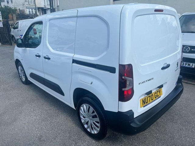 Peugeot Partner 1.5 Bluehdi 1000 Professional Standard Panel Van E White #6