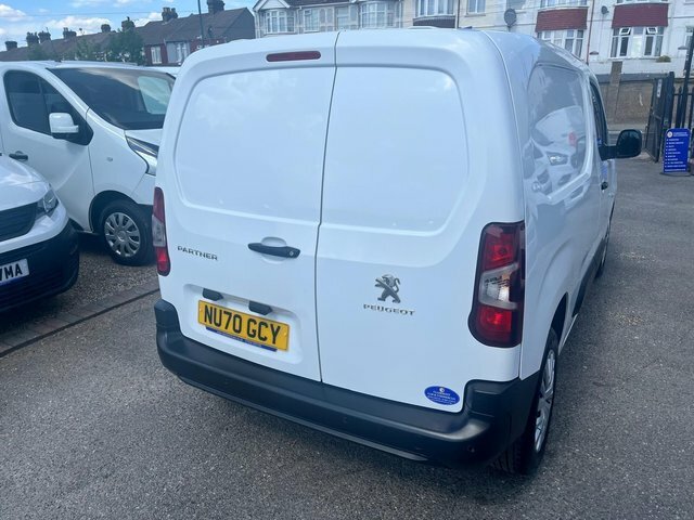 Peugeot Partner 1.5 Bluehdi 1000 Professional Standard Panel Van 5 White #8