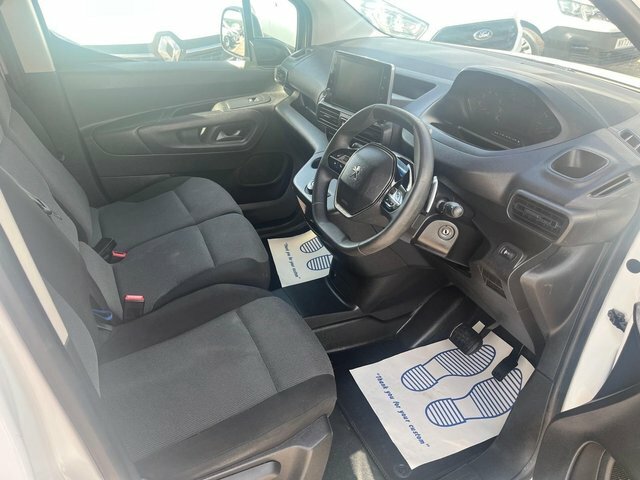Peugeot Partner 1.5 Bluehdi 1000 Professional Standard Panel Van 5 White #13