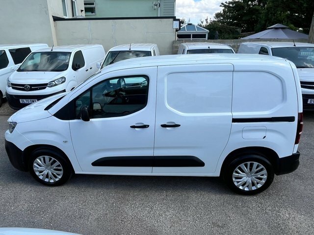 Peugeot Partner 1.5 Bluehdi 1000 Professional Standard Panel Van E White #5