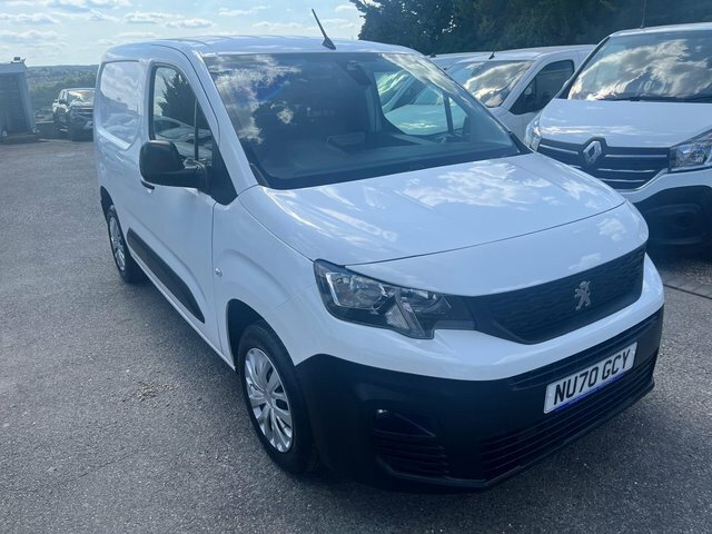 Peugeot Partner 1.5 Bluehdi 1000 Professional Standard Panel Van E White #2