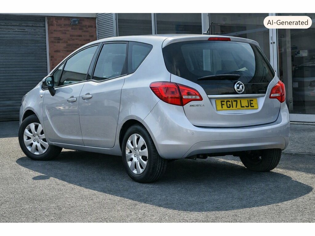 Vauxhall Meriva 1.4I Turbo Club Mpv Euro 6 120 Ps Silver #2