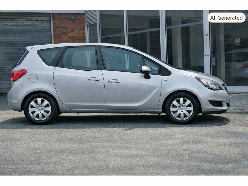 Vauxhall Meriva 1.4I Turbo Club Mpv Euro 6 120 Ps Silver #6