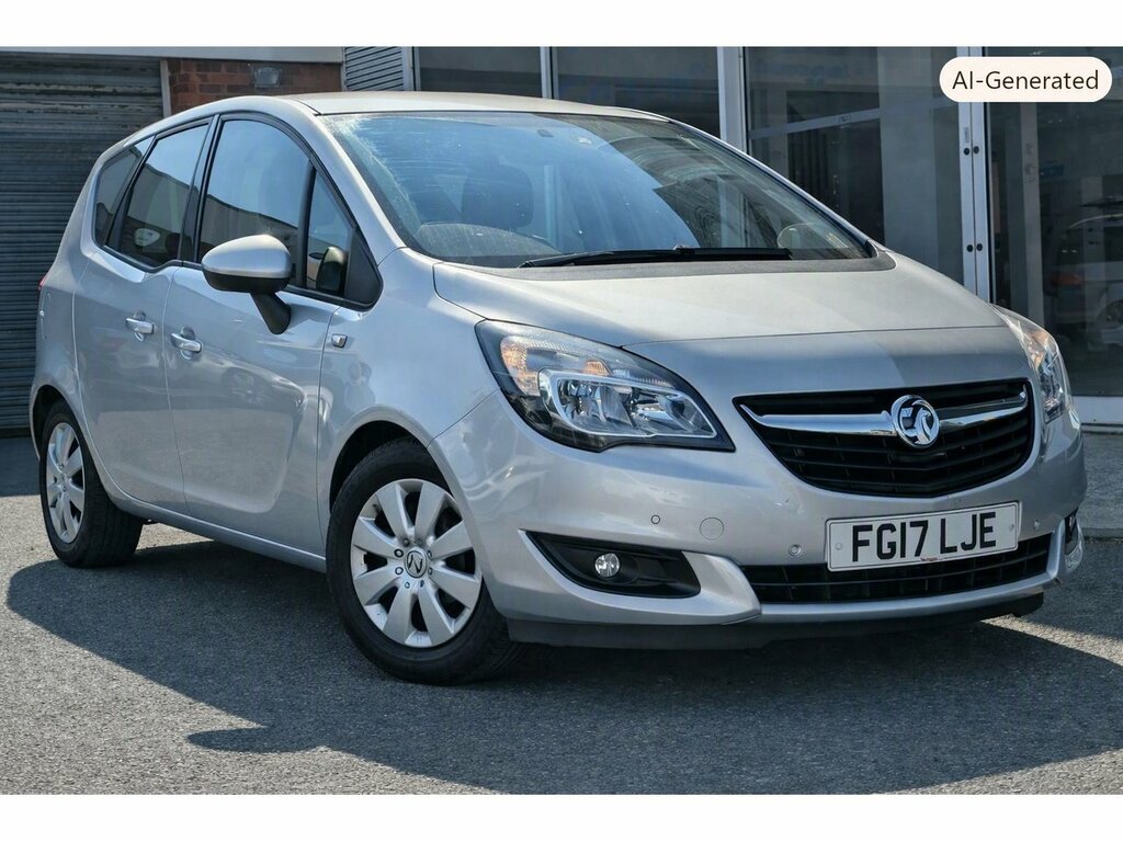 Vauxhall Meriva 1.4I Turbo Club Mpv Euro 6 120 Ps Silver