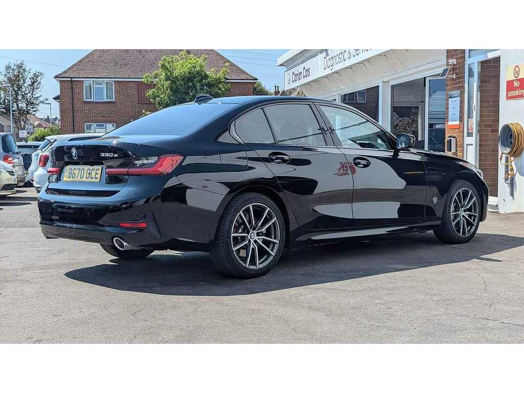 BMW 3 Series 2.0 330E 12Kwh Sport Pro Saloon Plug-in BG70OCE Black #4
