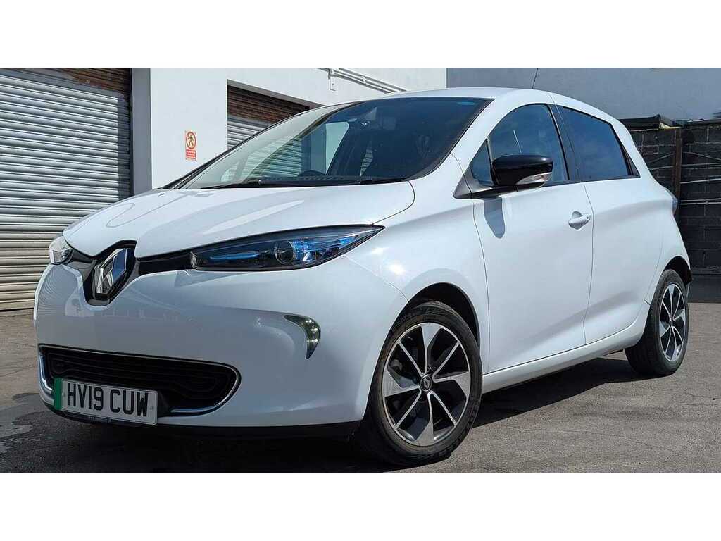 Renault Zoe R110 41Kwh Dynamique Nav Hatchback Au White #3