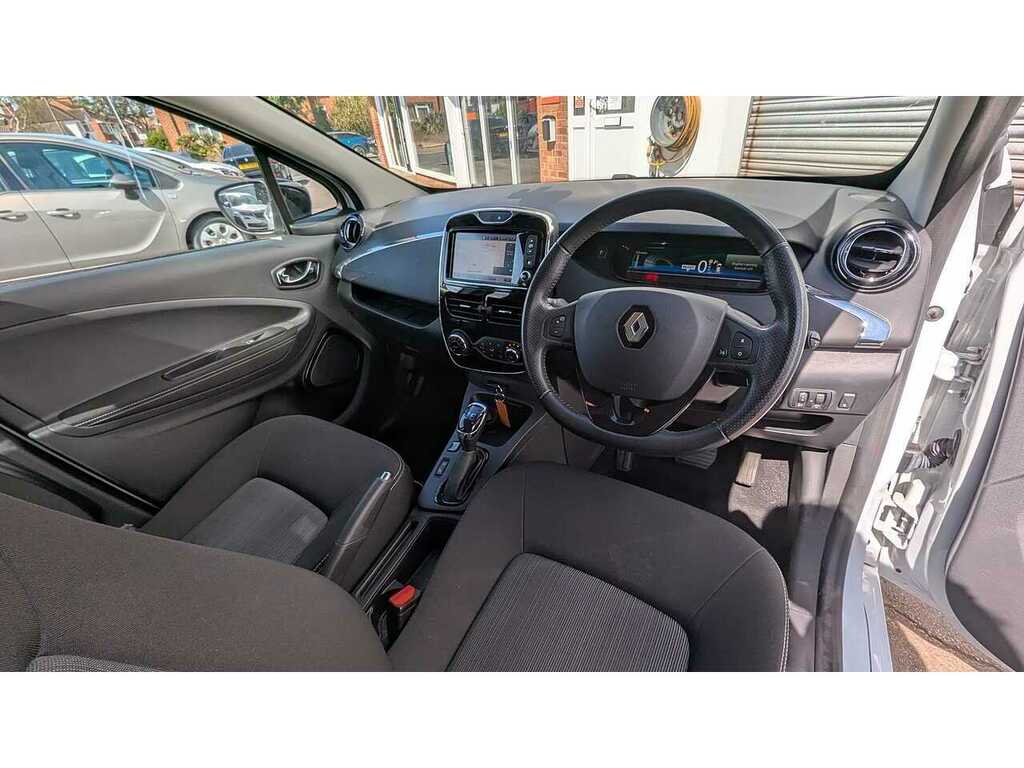 Renault Zoe R110 41Kwh Dynamique Nav Hatchback Au White #5