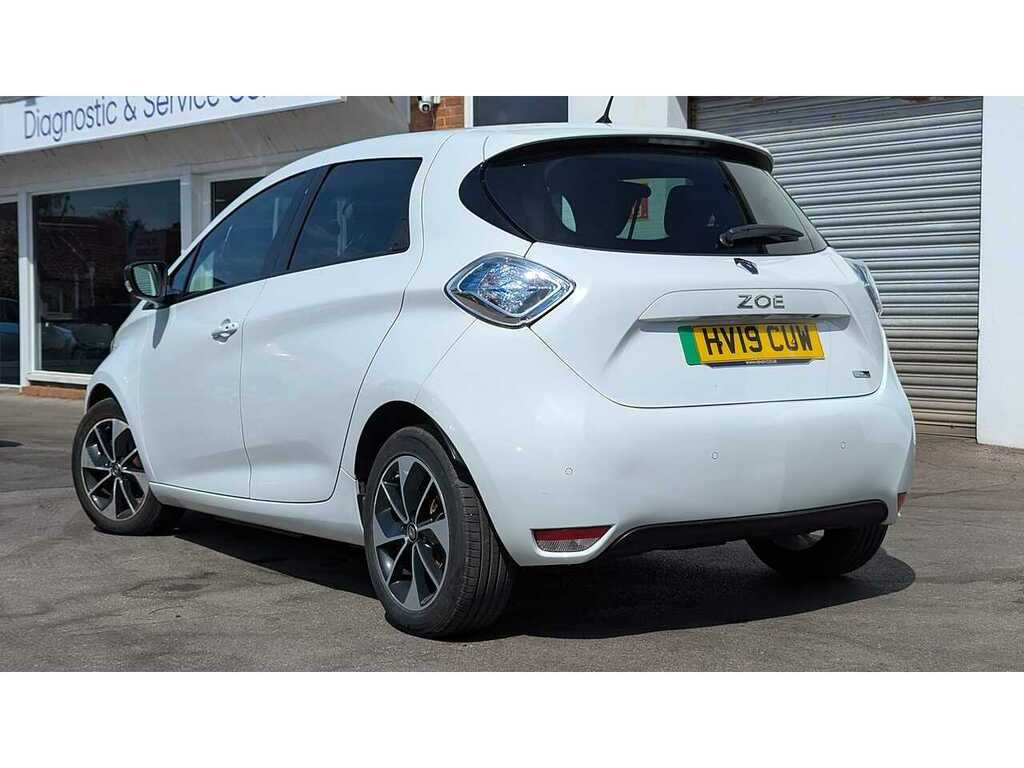 Renault Zoe R110 41Kwh Dynamique Nav Hatchback Au White #2
