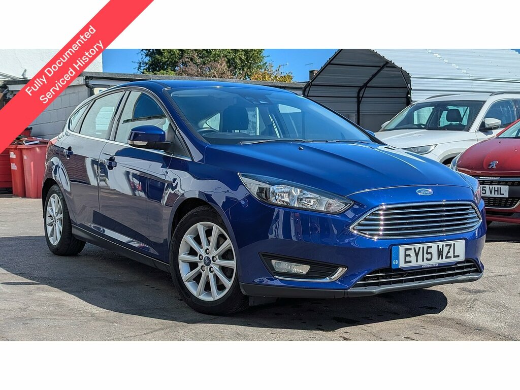 Ford Focus 1.6 Titanium Hatchback Powershift Euro Blue