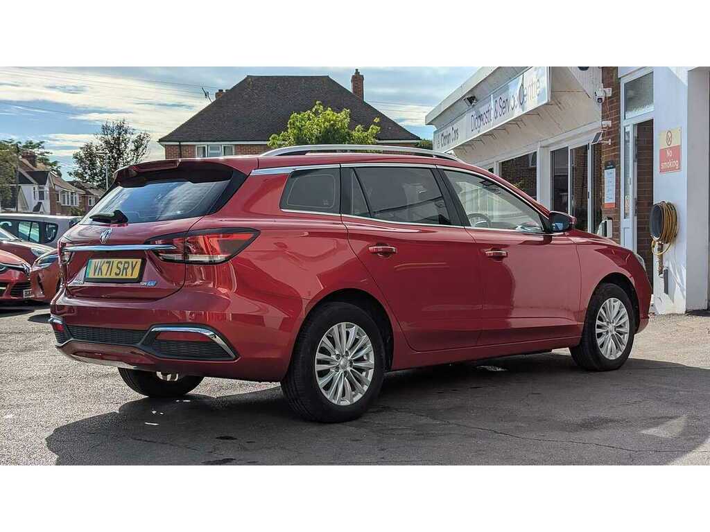 MG MG5 52.5Kwh Exclusive Estate 156 Ps VK71SRY Red #4