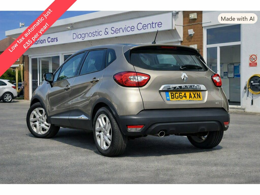 Renault Captur 1.5 Dci Dynamique Medianav Suv Edc Euro Beige