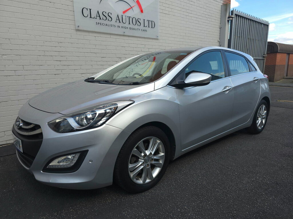 Hyundai I30 1.6 Crdi Active Blue Drive Spec-blue-2 Keys-0tax- Blue #7