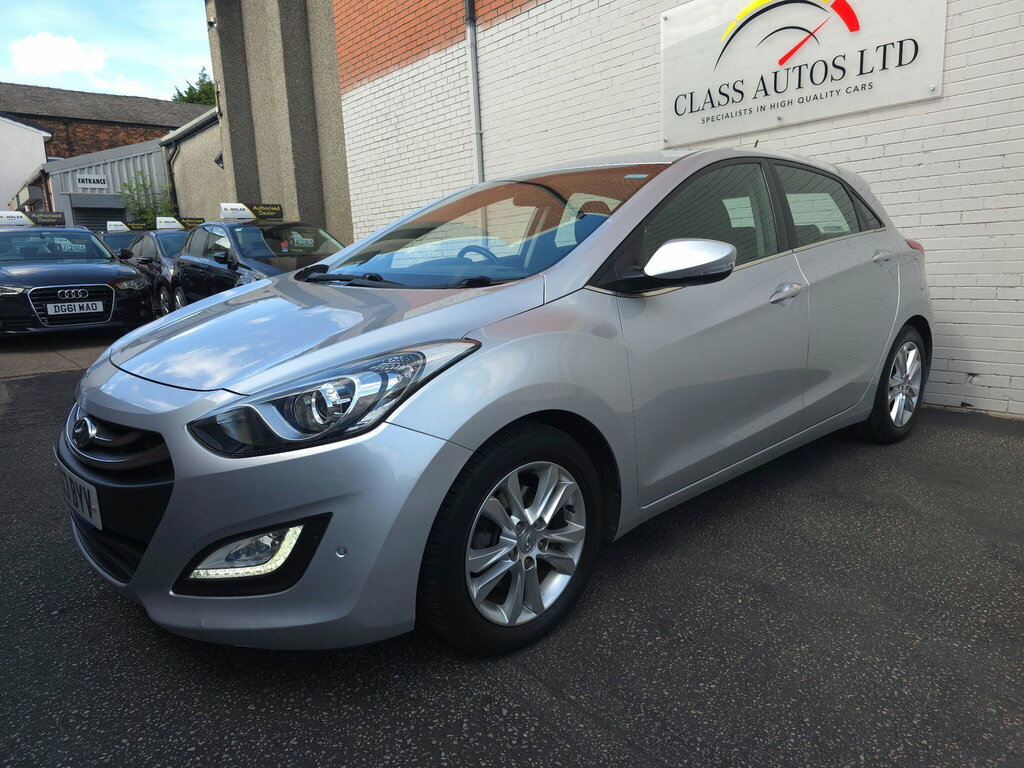 Hyundai I30 1.6 Crdi Active Blue Drive Spec-blue-2 Keys-0tax- Blue #4