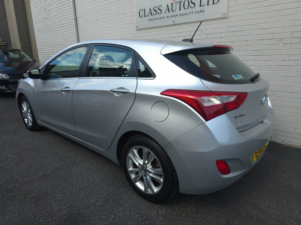 Hyundai I30 1.6 Crdi Active Blue Drive Spec-blue-2 Keys-0tax- Blue #5