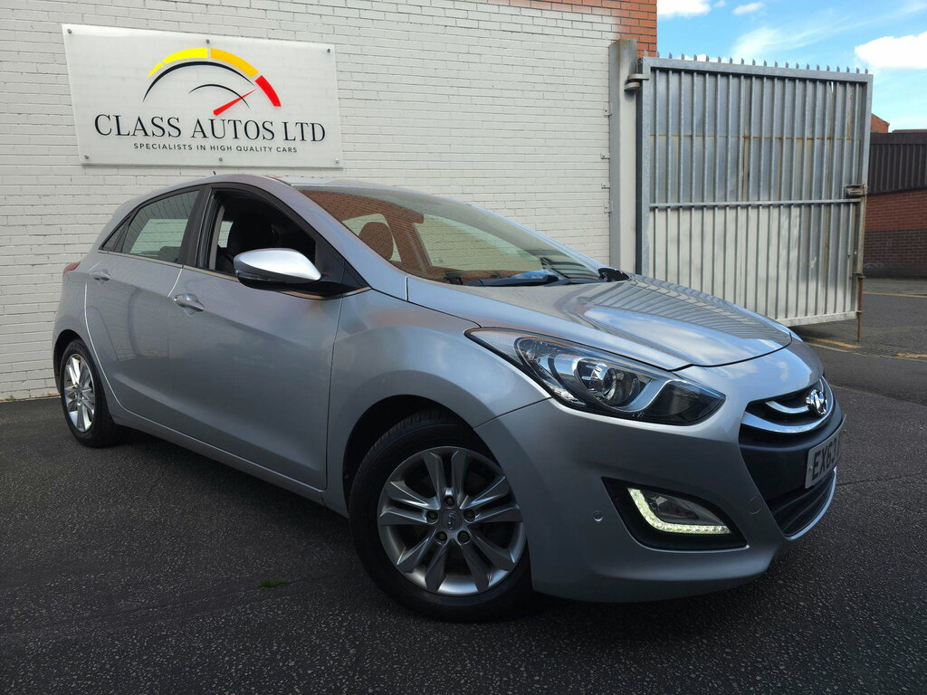 Hyundai I30 1.6 Crdi Active Blue Drive Spec-blue-2 Keys-0tax- Blue #1