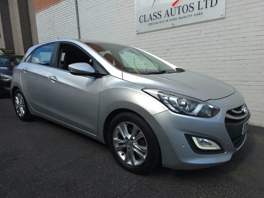 Hyundai I30 1.6 Crdi Active Blue Drive Spec-blue-2 Keys-0tax- Blue #2