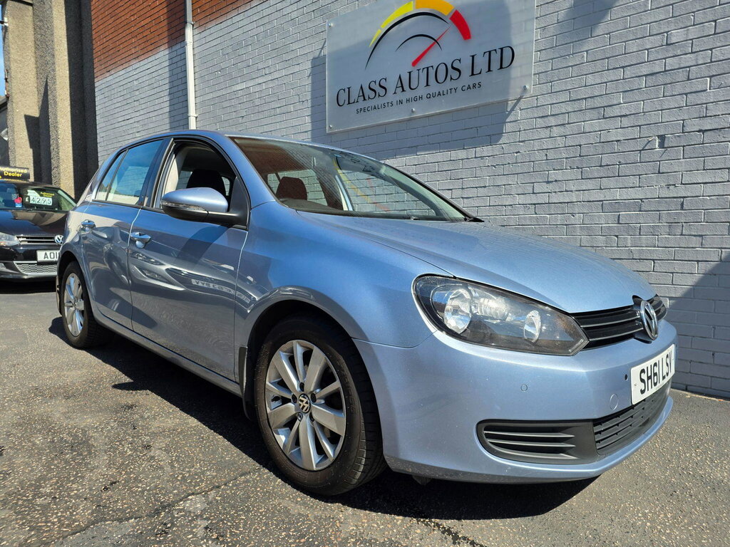 Volkswagen Golf 1.6 Tdi Match Euro 5 Blue #6