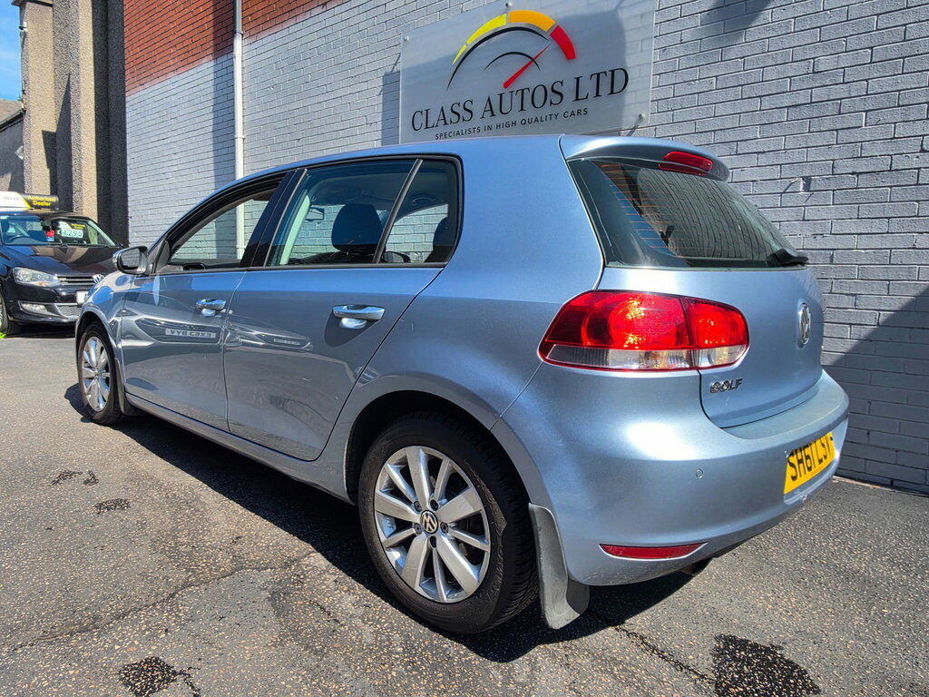 Volkswagen Golf 1.6 Tdi Match Euro 5 Blue #4