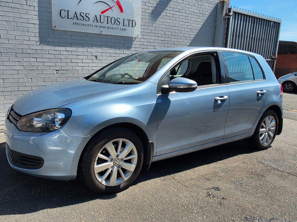 Volkswagen Golf 1.6 Tdi Match Euro 5 Blue #3