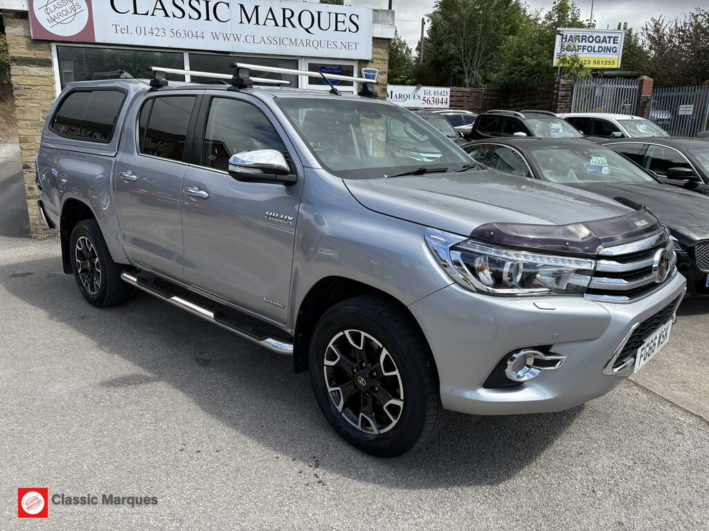 Toyota HILUX 2.4 D-4d Invincible X Pickup Double Cab Silver #6