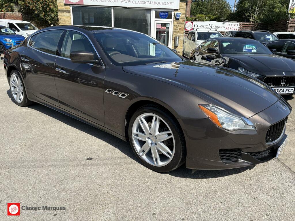 Maserati Quattroporte S Brown #6