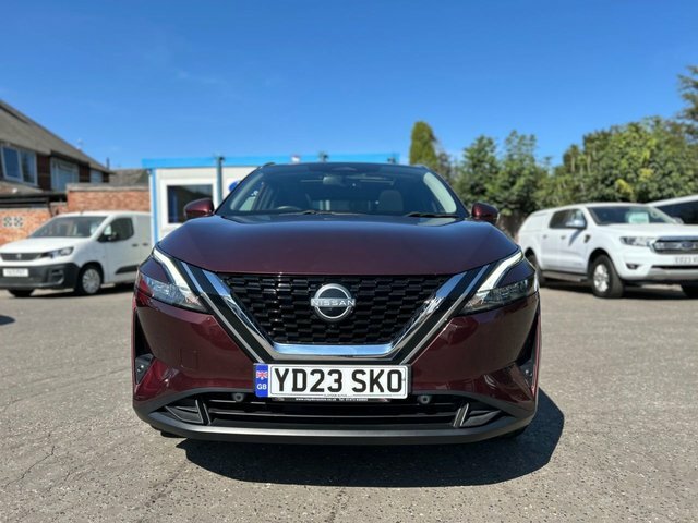 Nissan Qashqai 1.3 Dig-t Mhev N-connecta Suv Hybrid Ma YD23SKO Red #2