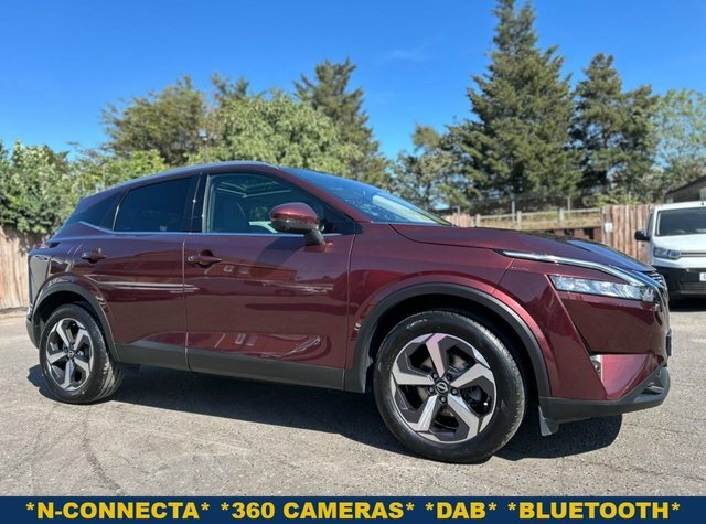 Nissan Qashqai 1.3 Dig-t Mhev N-connecta Suv Hybrid Ma YD23SKO Red