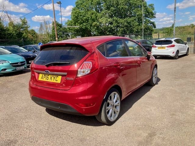 Ford Fiesta 1.0T Ecoboost Titanium Hatchback AP16KYC Red #5