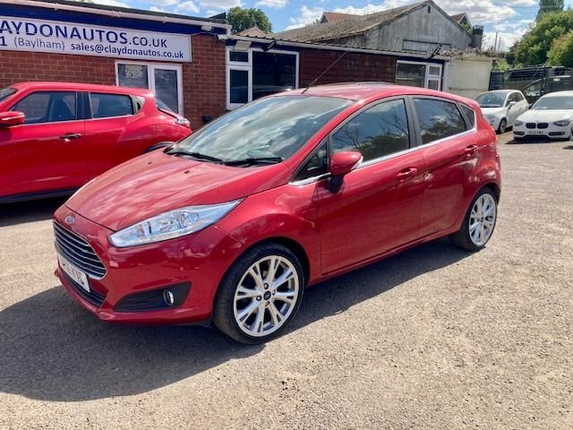 Ford Fiesta 1.0T Ecoboost Titanium Hatchback AP16KYC Red #3
